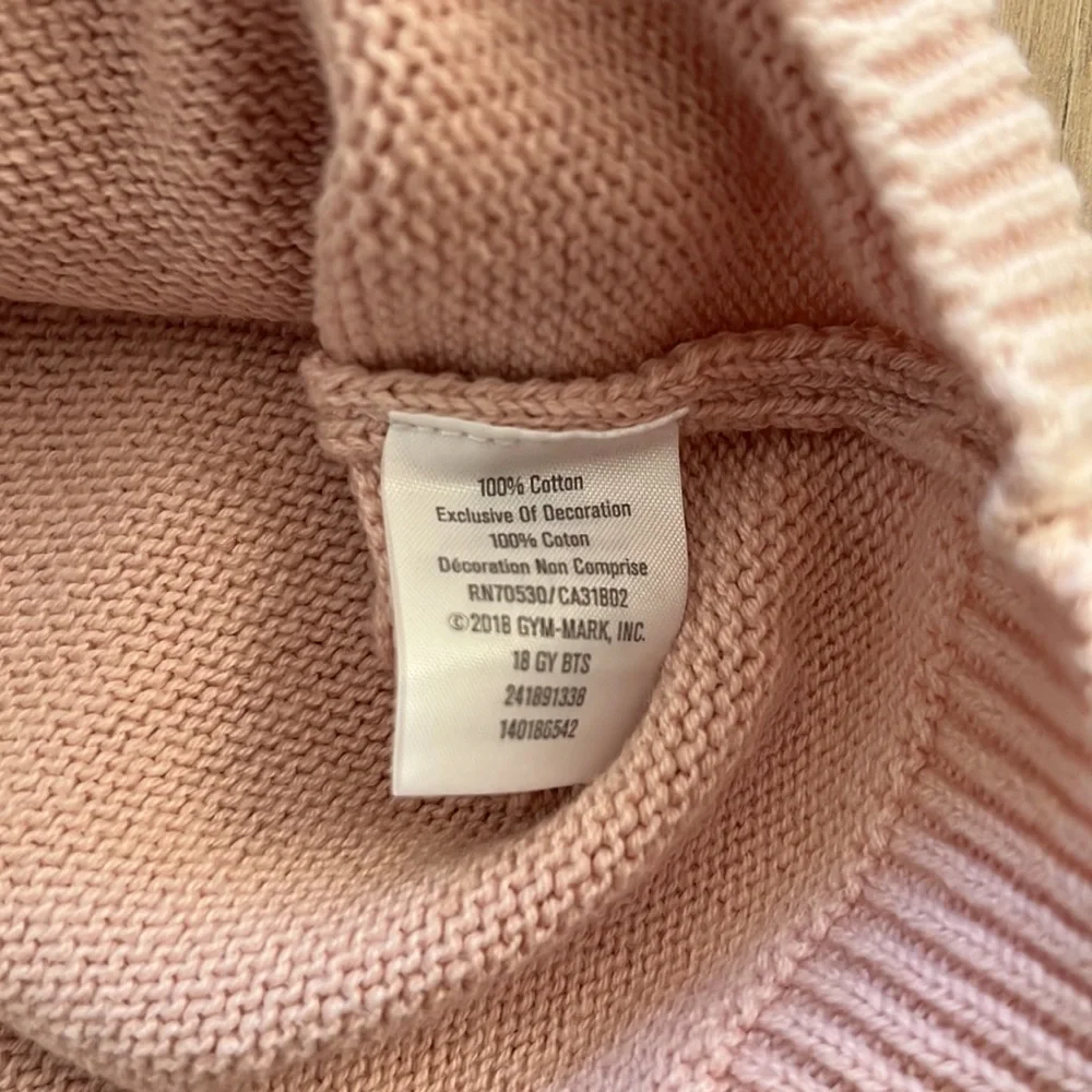Gymboree Pink Long Sleeve Sweater